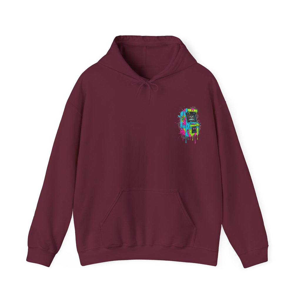 Hoodie — Colorful Abstract Mask Graphic