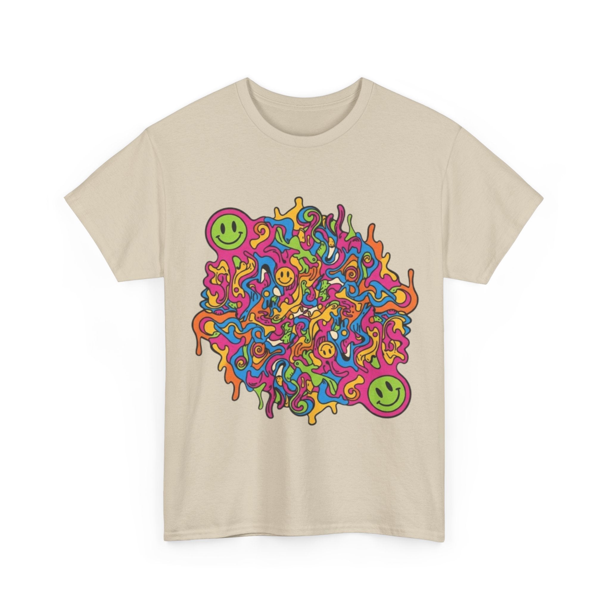 Psychedelic Smiley Doodle T-Shirt