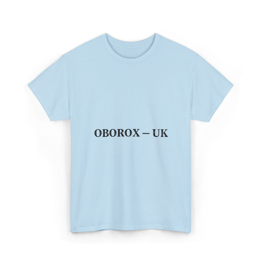 T-Shirt — "BROKEN BUT BREATHING" Graphic Tee (OBOROX – UK Minimal Front)