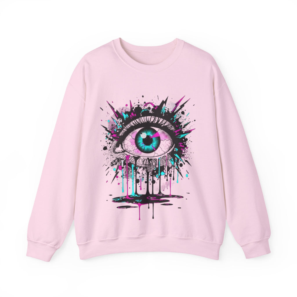 Eye Graphic Crewneck Sweatshirt