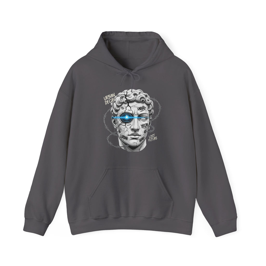 Hoodie — Cyber Renaissance David Skull Graphic Hoodie