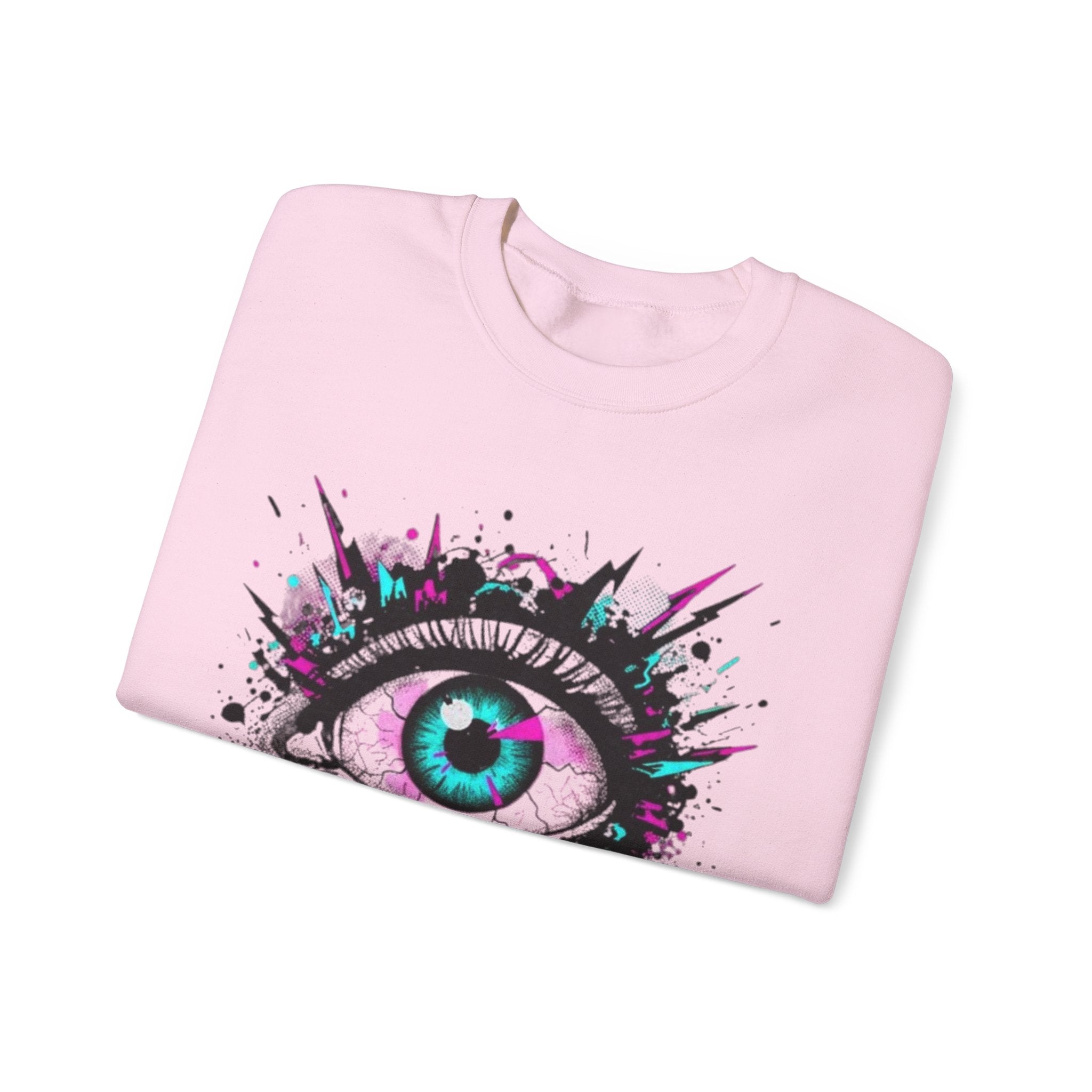 Eye Graphic Crewneck Sweatshirt