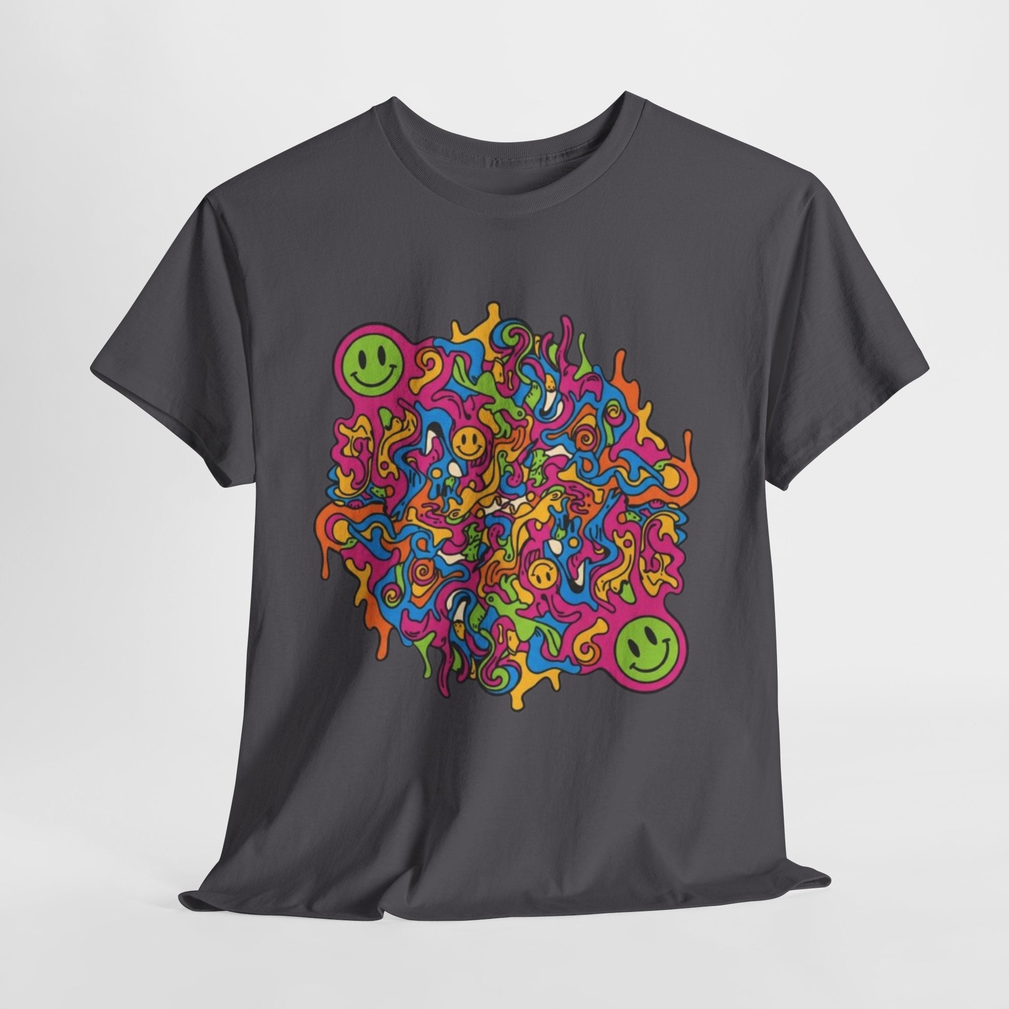 Psychedelic Smiley Doodle T-Shirt