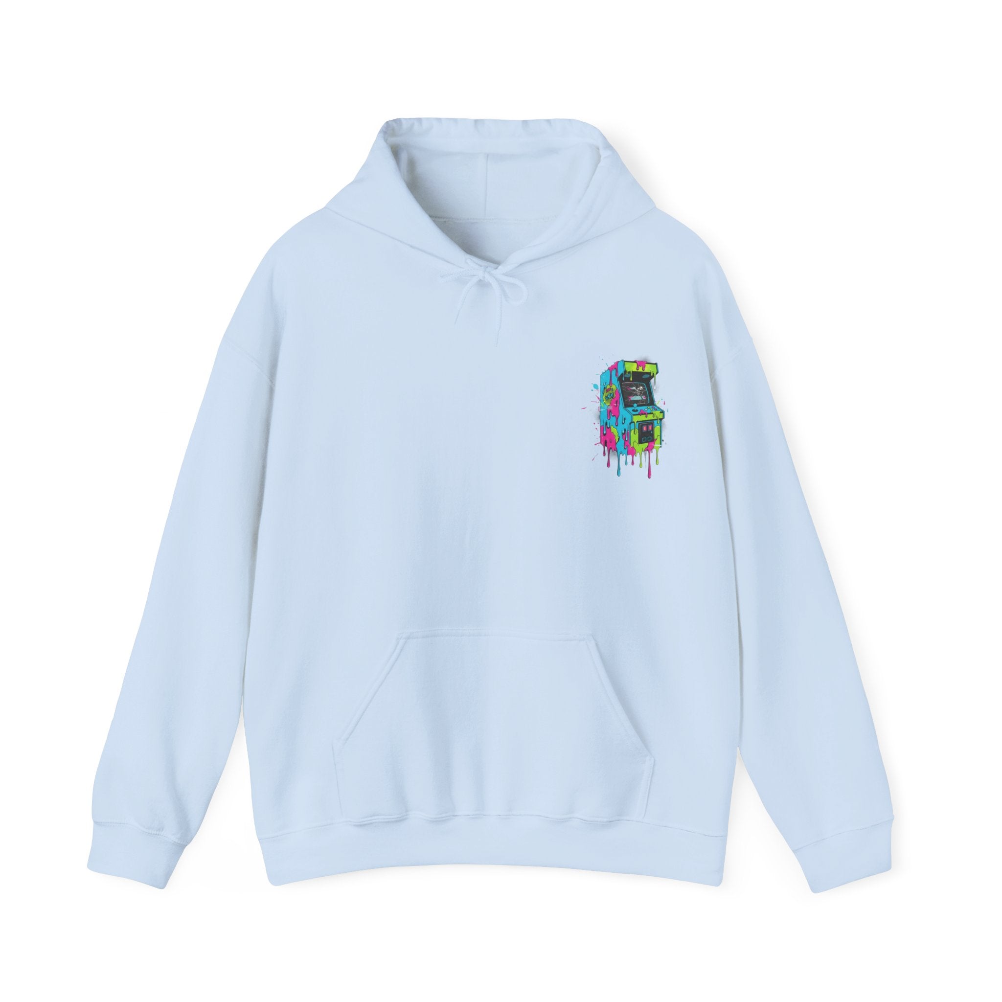 Hoodie — Colorful Abstract Mask Graphic