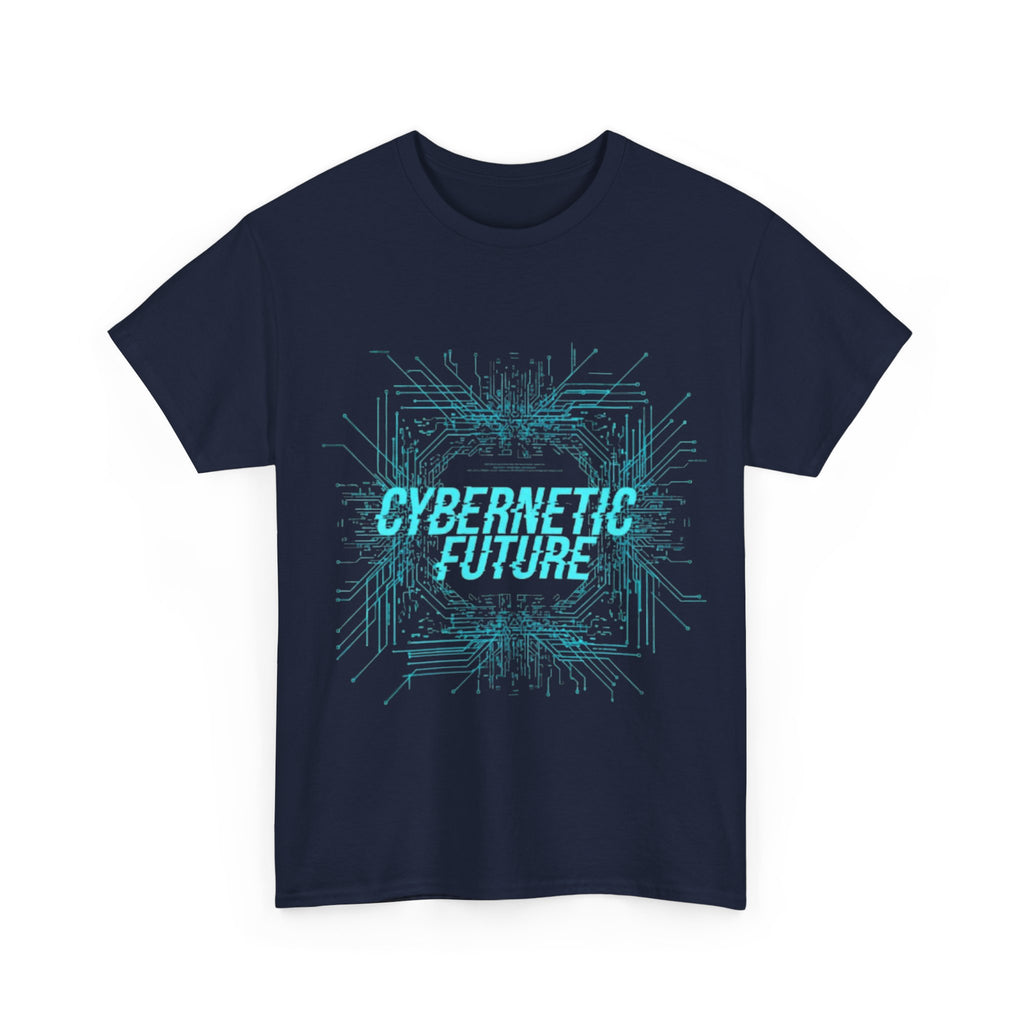 Cybernetic Future T-Shirt — Futuristic Tech Graphic Tee