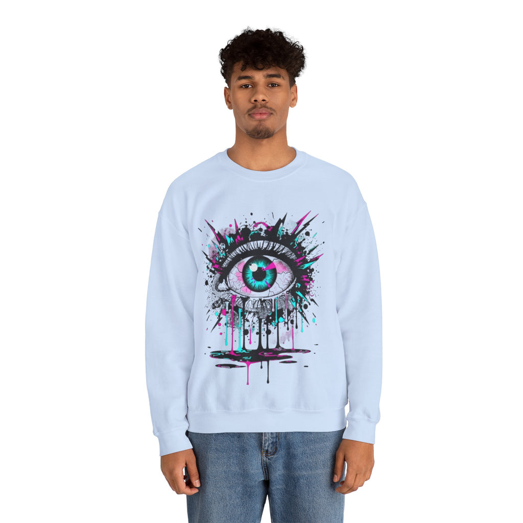 Eye Graphic Crewneck Sweatshirt