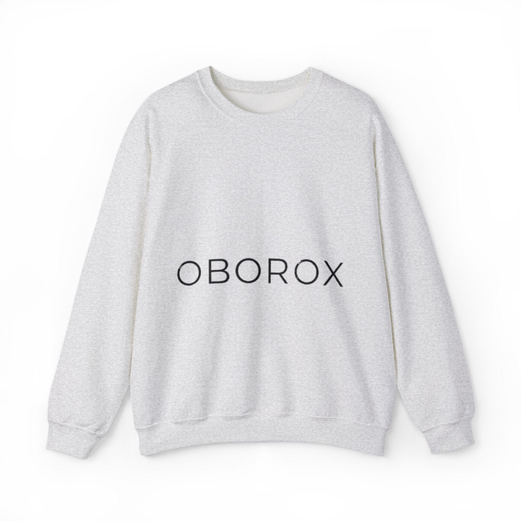 Crewneck Sweatshirt — "Made in Pain" Graphic Back, Minimal Front Logo