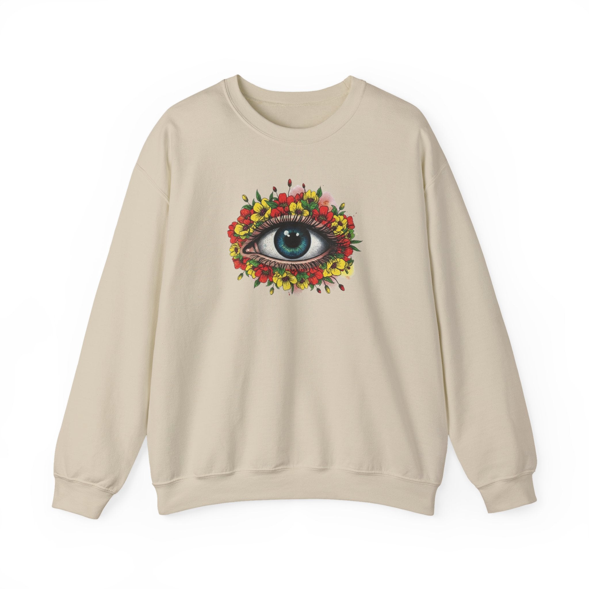 Mystic Floral Eye Crewneck Sweatshirt