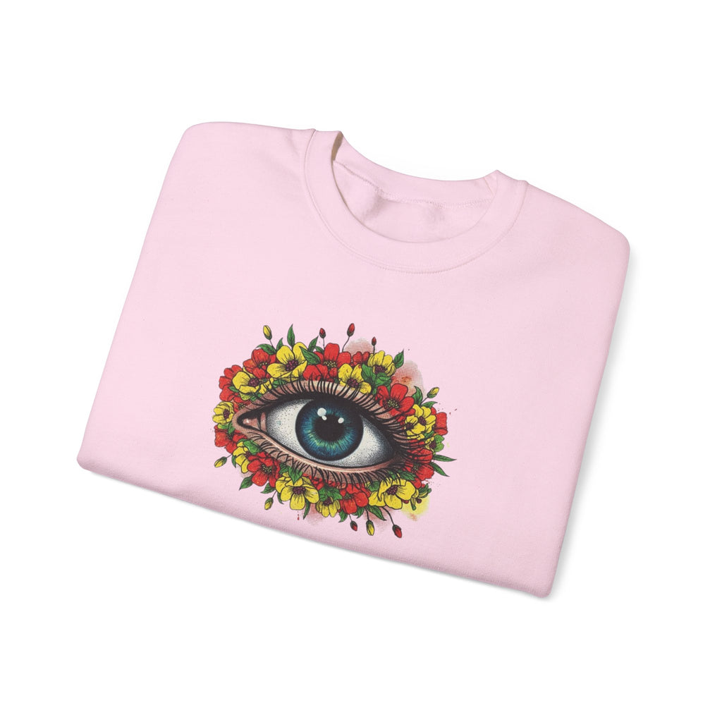 Mystic Floral Eye Crewneck Sweatshirt