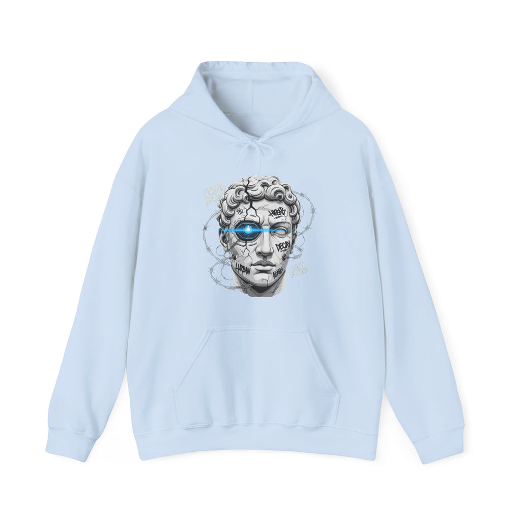 Hoodie — Cyber Renaissance David Skull Graphic Hoodie