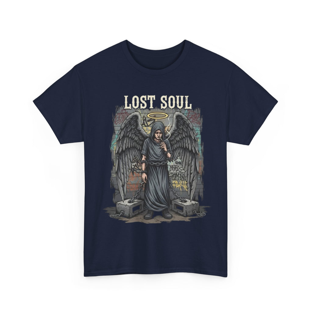 Lost Soul T-Shirt — Gothic Angel Graveyard Graphic Tee