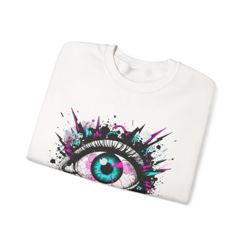 Eye Graphic Crewneck Sweatshirt