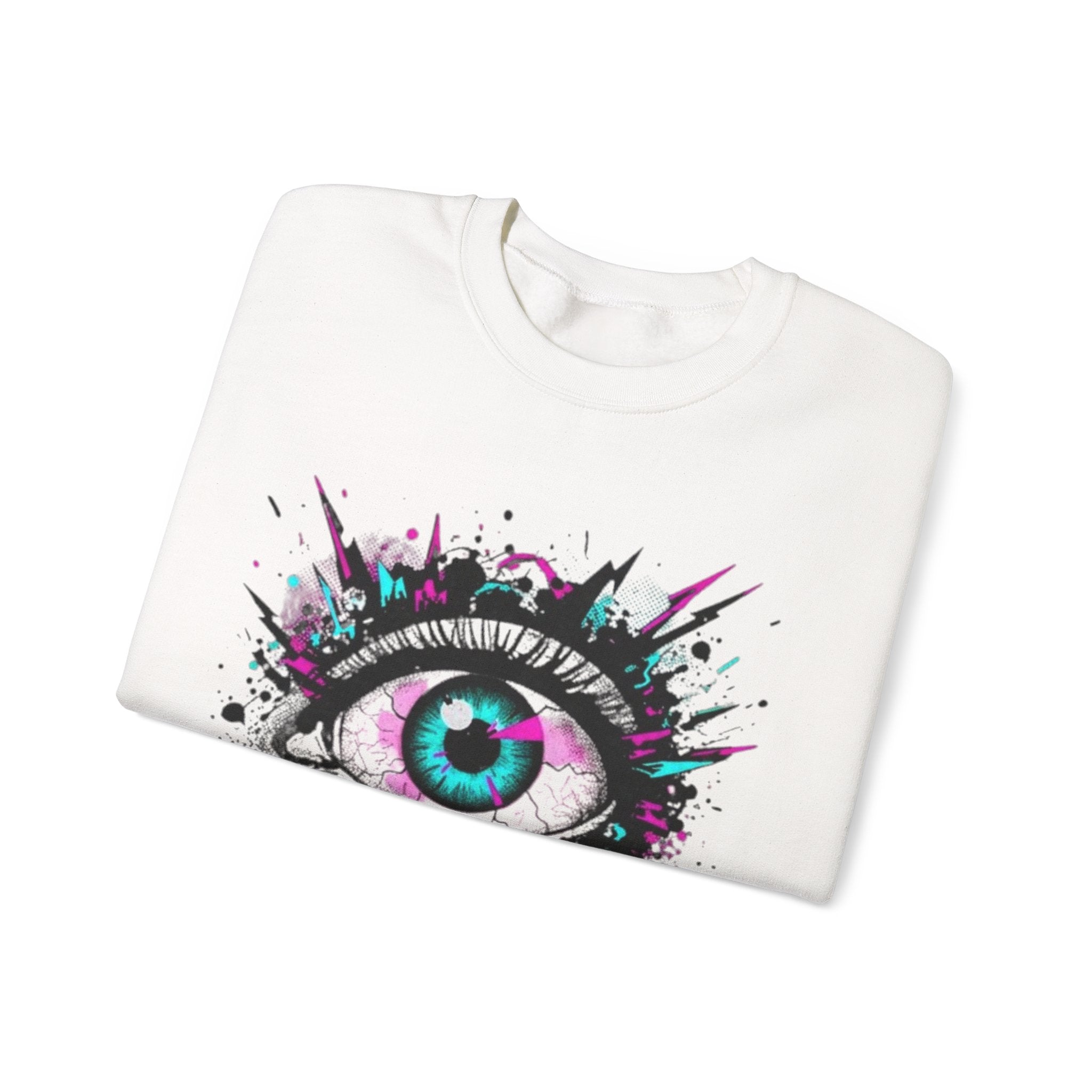Eye Graphic Crewneck Sweatshirt