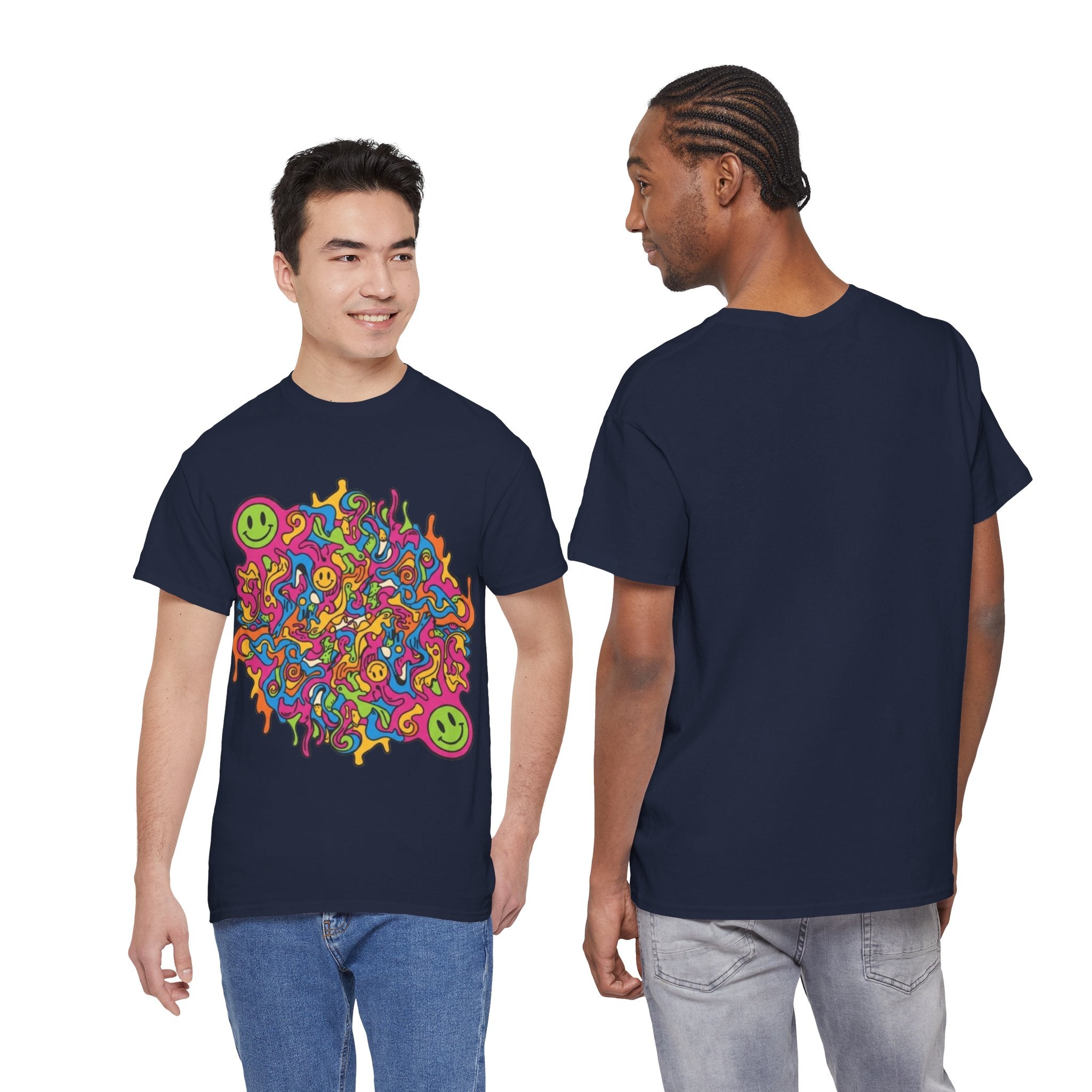 Psychedelic Smiley Doodle T-Shirt