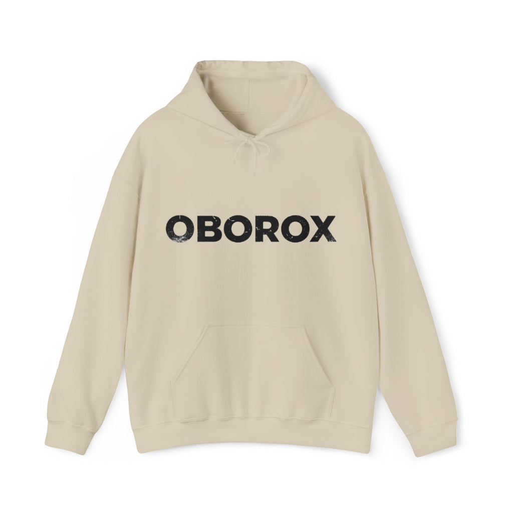 Stay Ruthless Hoodie — OBOROX Graphic Pullover, Bold Streetwear