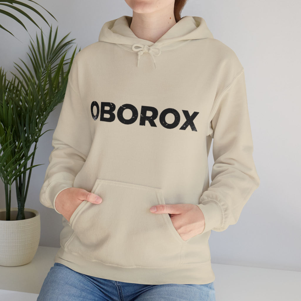 Stay Ruthless Hoodie — OBOROX Graphic Pullover, Bold Streetwear