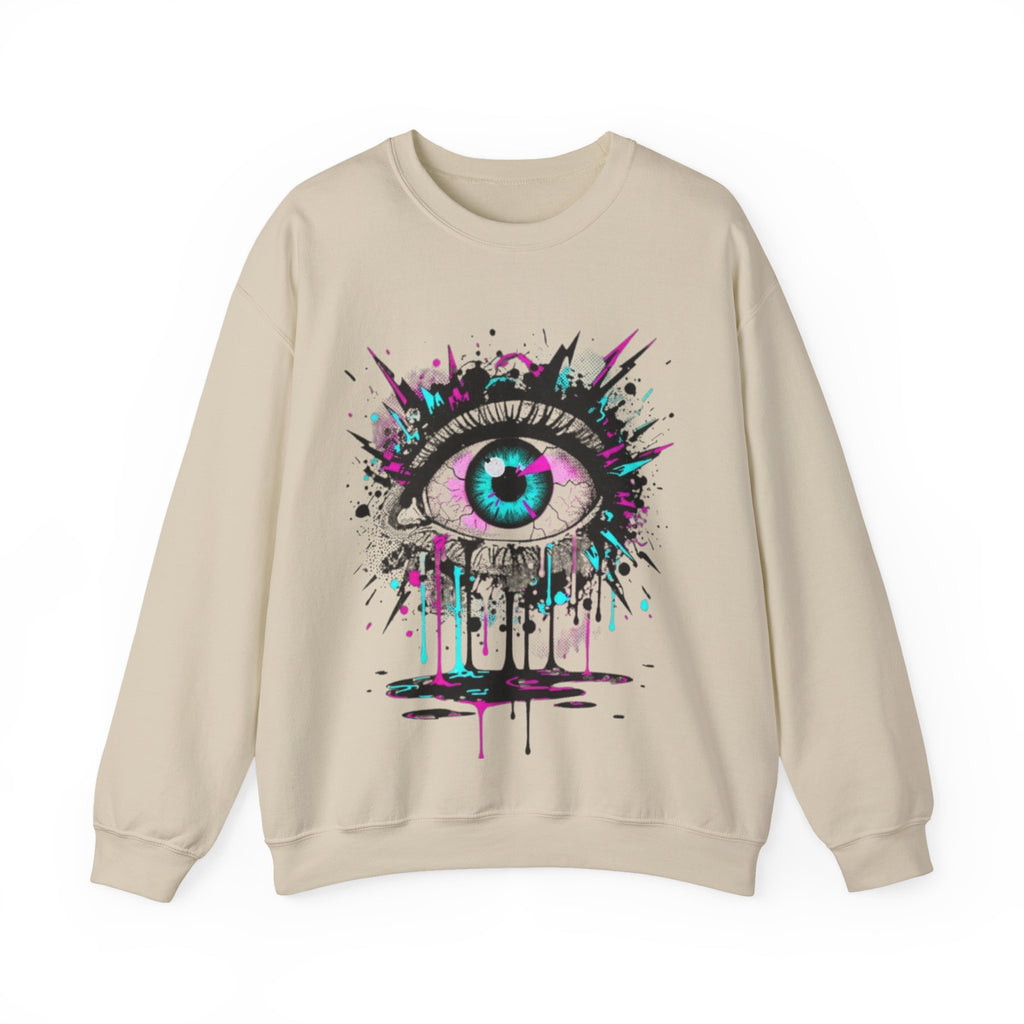 Eye Graphic Crewneck Sweatshirt