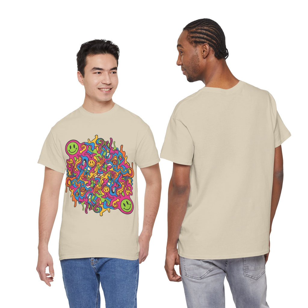 Psychedelic Smiley Doodle T-Shirt