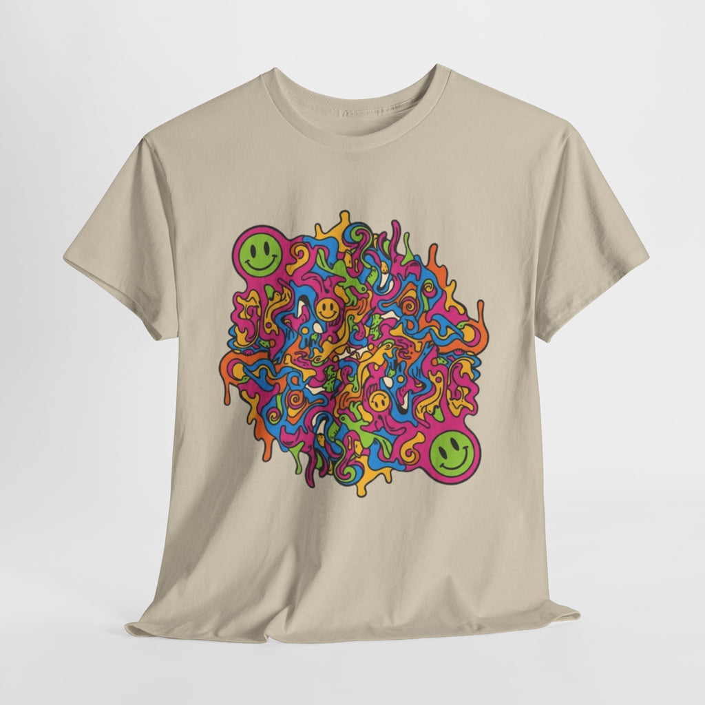 Psychedelic Smiley Doodle T-Shirt