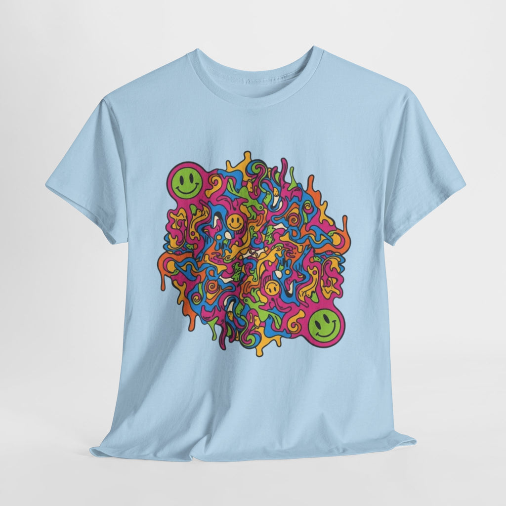 Psychedelic Smiley Doodle T-Shirt
