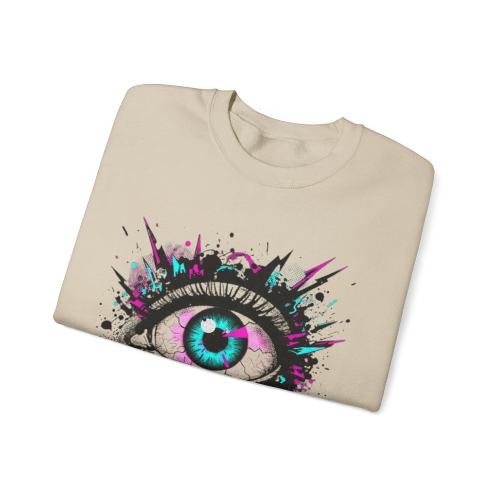Eye Graphic Crewneck Sweatshirt