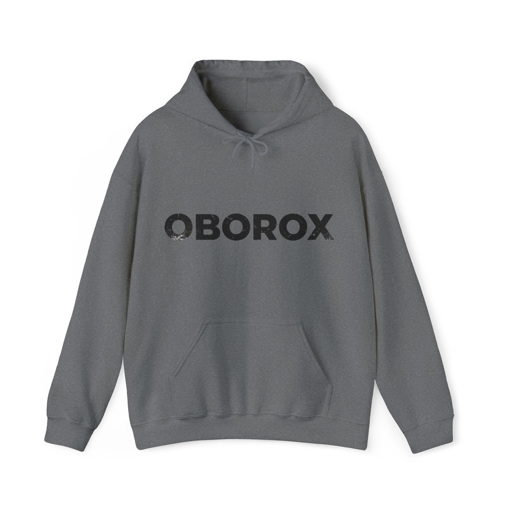 Stay Ruthless Hoodie — OBOROX Graphic Pullover, Bold Streetwear