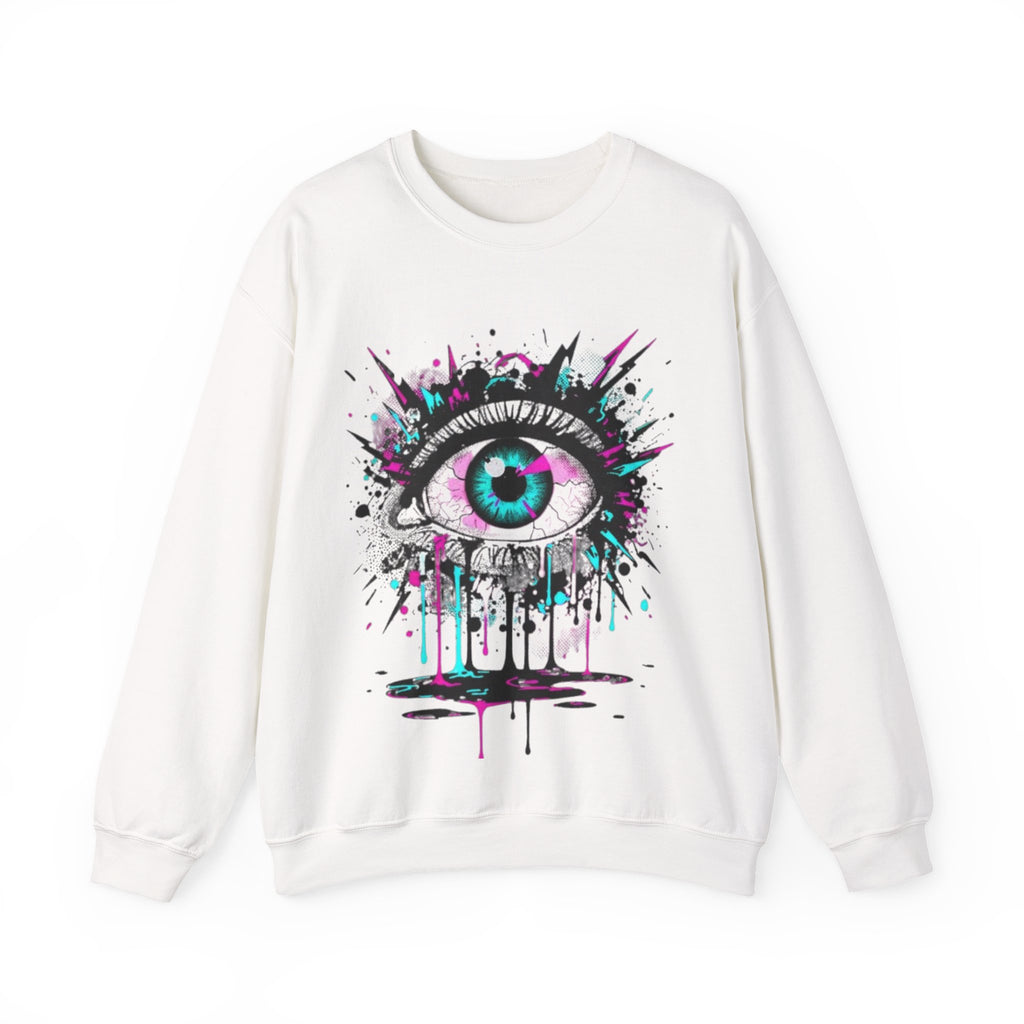 Eye Graphic Crewneck Sweatshirt