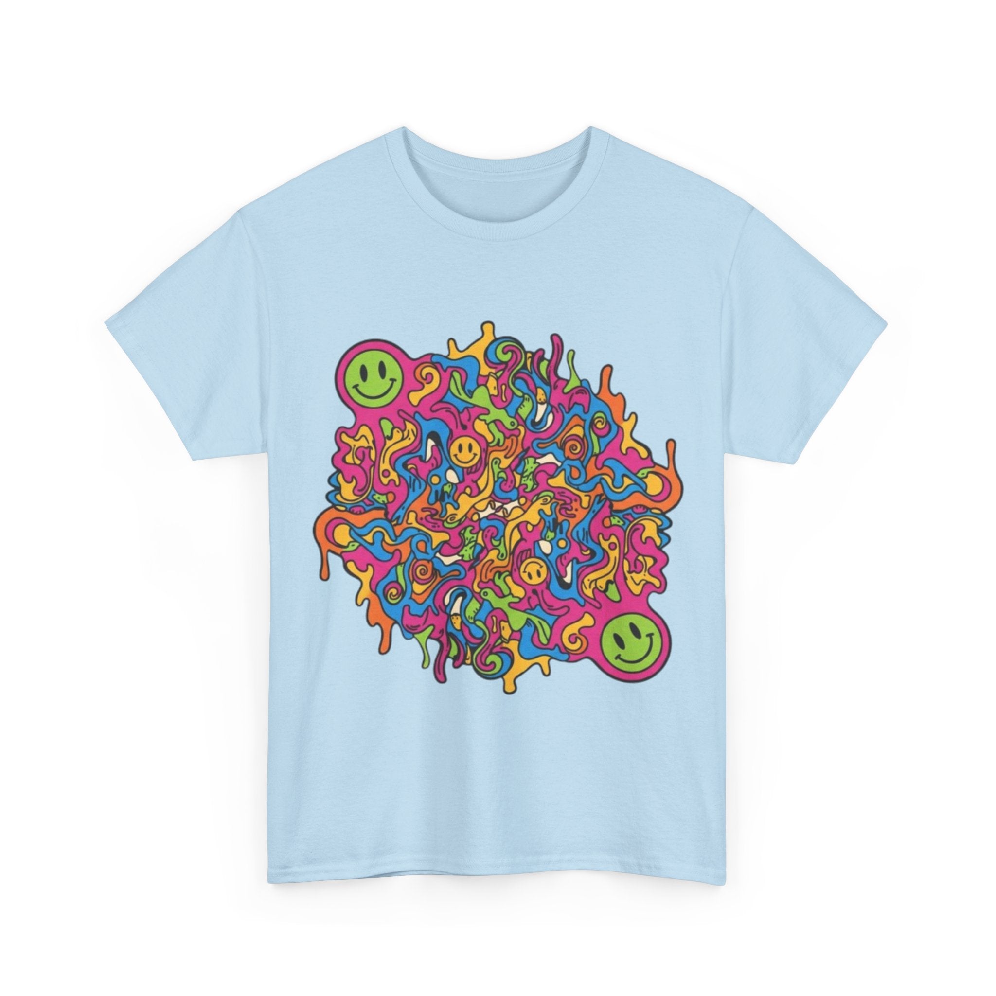 Psychedelic Smiley Doodle T-Shirt