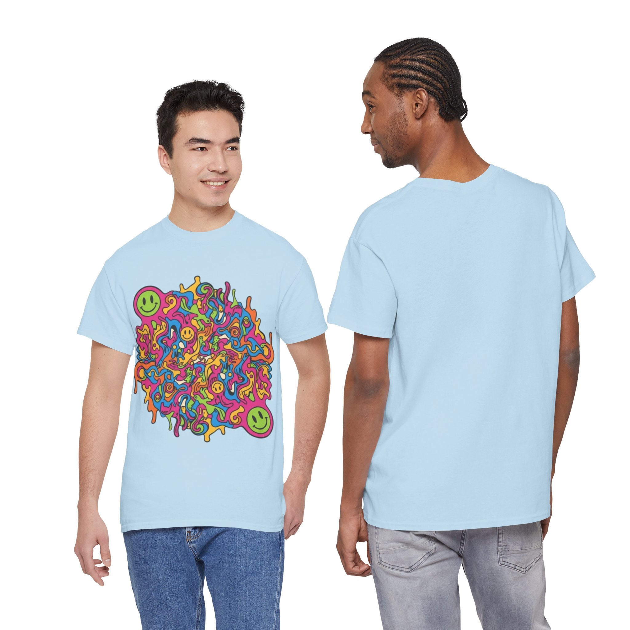 Psychedelic Smiley Doodle T-Shirt