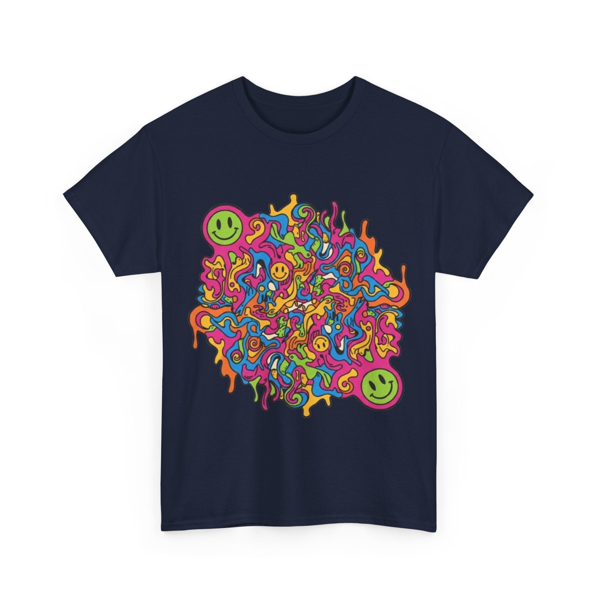 Psychedelic Smiley Doodle T-Shirt