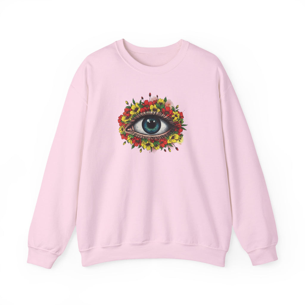 Mystic Floral Eye Crewneck Sweatshirt