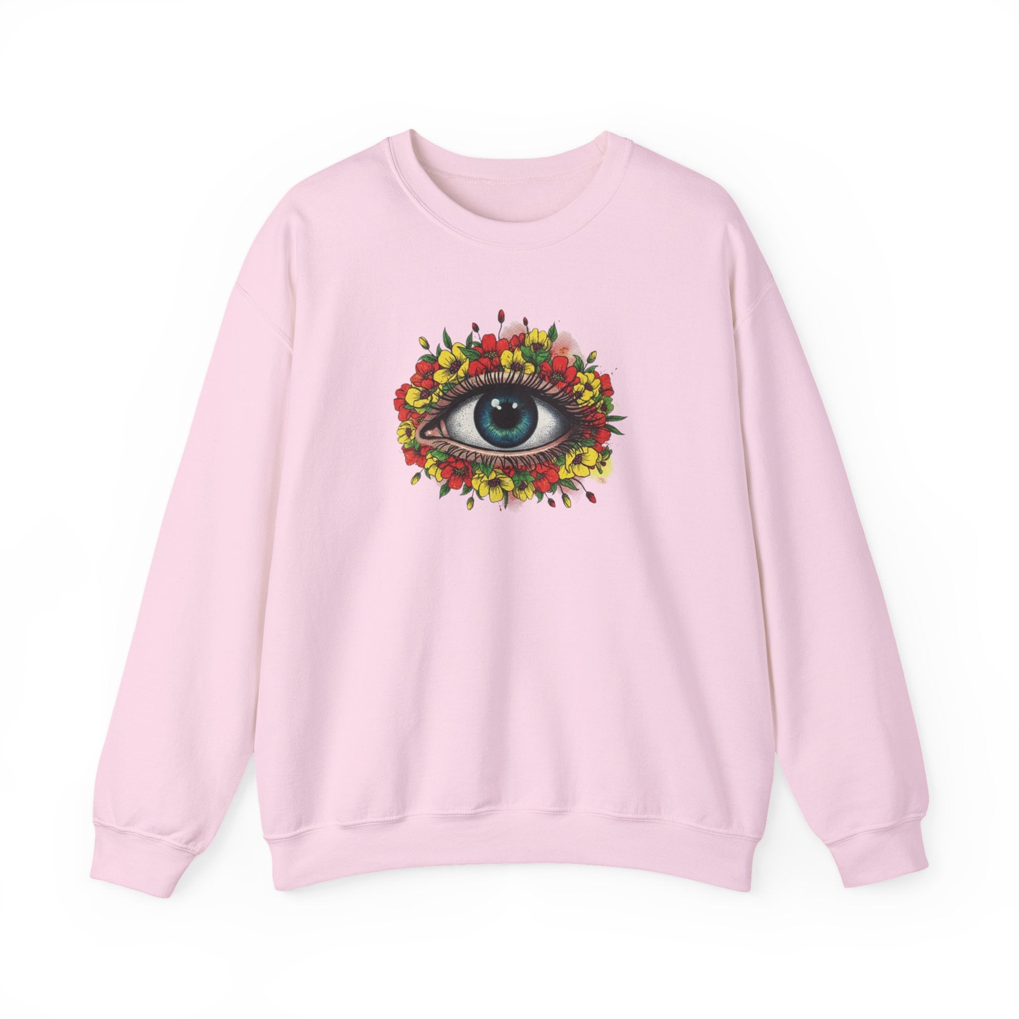 Mystic Floral Eye Crewneck Sweatshirt
