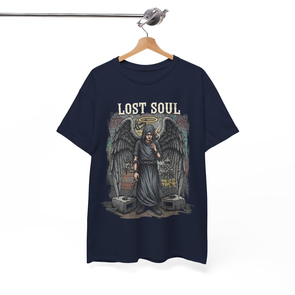Lost Soul T-Shirt — Gothic Angel Graveyard Graphic Tee