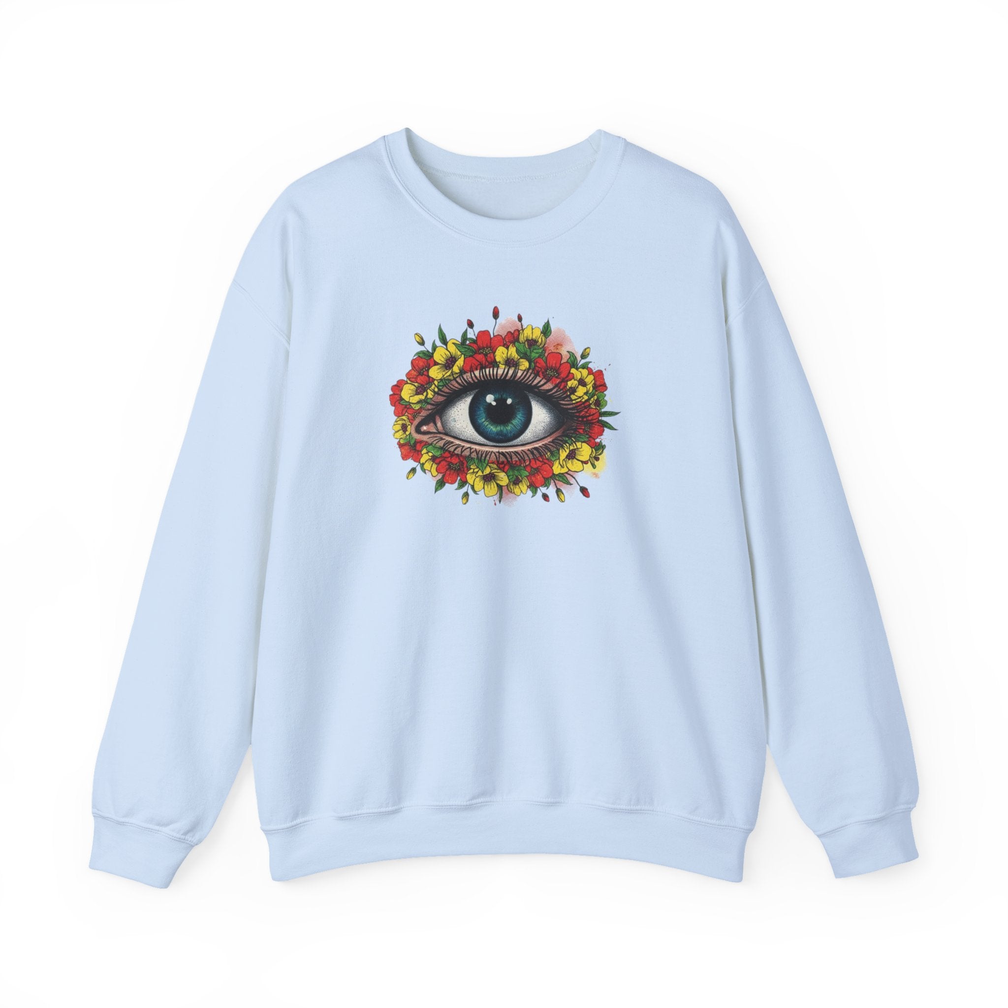 Mystic Floral Eye Crewneck Sweatshirt