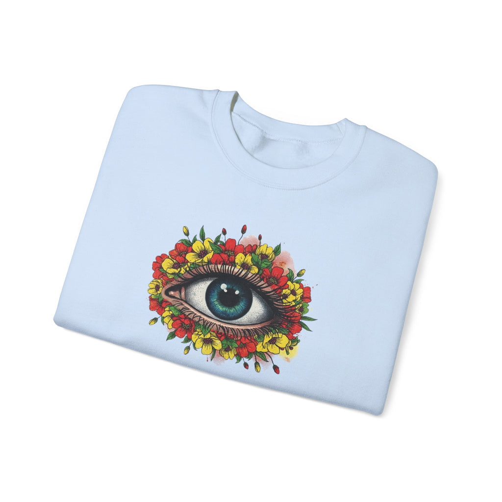Mystic Floral Eye Crewneck Sweatshirt