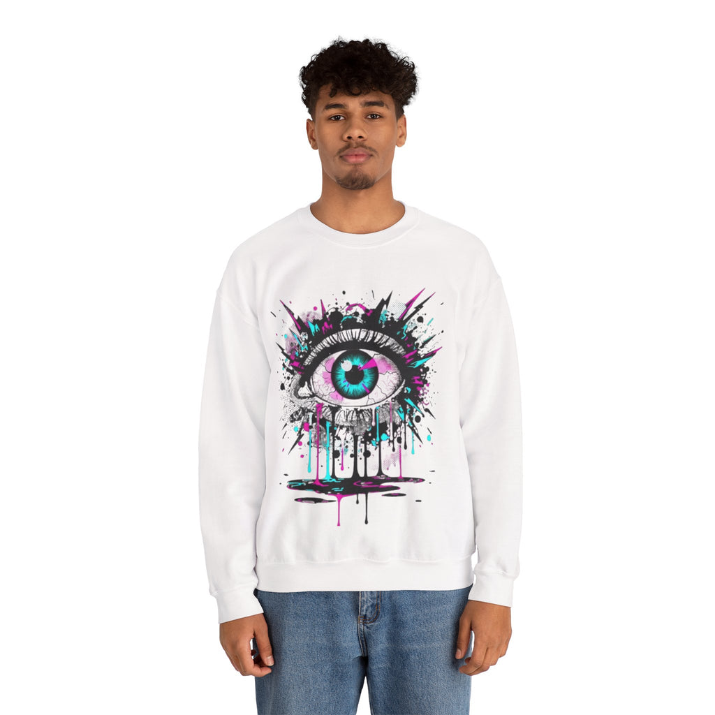 Eye Graphic Crewneck Sweatshirt