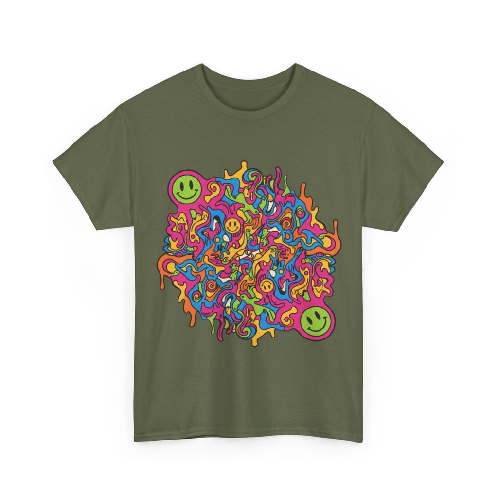 Psychedelic Smiley Doodle T-Shirt