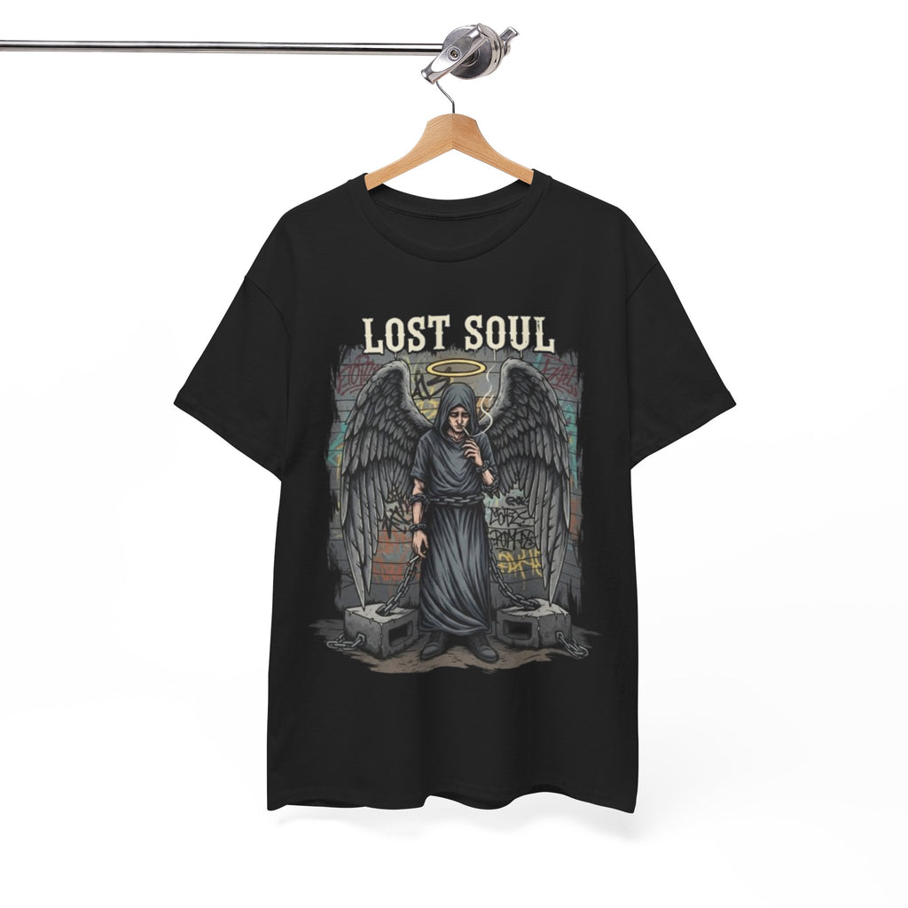 Lost Soul T-Shirt — Gothic Angel Graveyard Graphic Tee