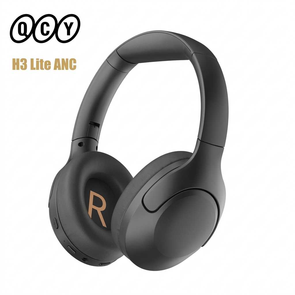 QCY H3 Lite ANC –  40mm Driver HiFi Over-Ear Wireless Headphone