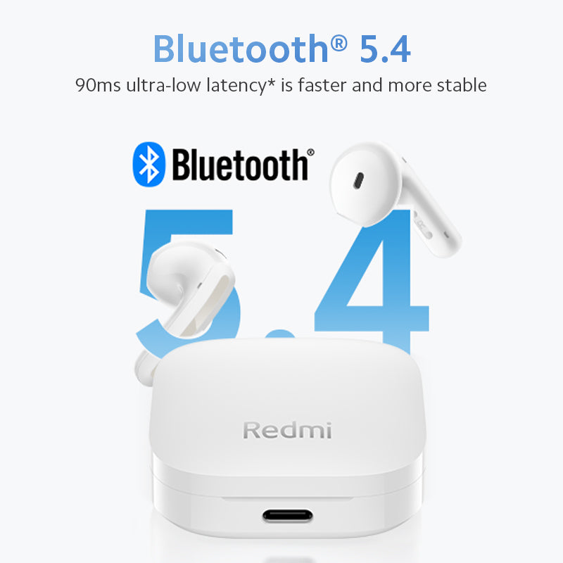 Redmi EarBuds 6 ANC – 30H Battery, 14.2mm Bass Driver, Dual-Mic