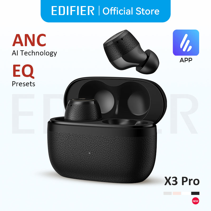 Edifier X3 Pro EarBuds ANC  Bluetooth 5.4, Multipoint Connection, IP54 Waterproof